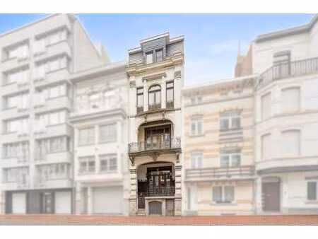 maison de maître près de la mer à vendre à blankenberge