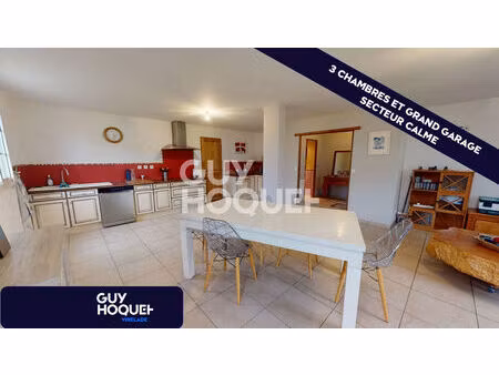 maison 4 pièces à vendre au calme avec grand garage