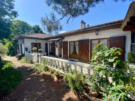 maison de plain-pied avec jardin + parcelle constructible