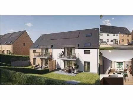 appartement à vendre avec terrasse et jardin   temploux (vbd95247)