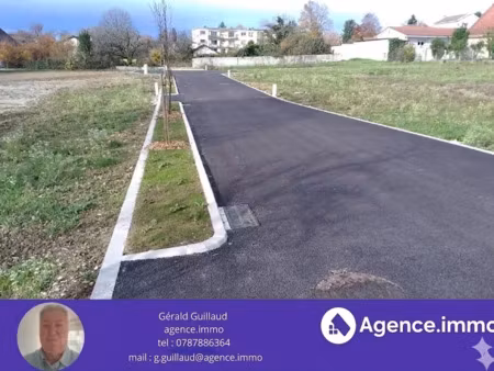 vente terrain 526 m² à les abrets (38490)  81 000 €