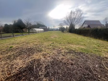 vente terrain à batir 1885 m² à ebersmunster (67600)  249 800 €