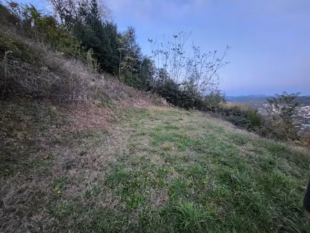vente terrain 1490 m² à aubenas (07200)  63 000 €