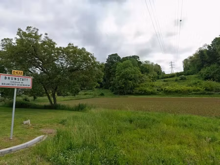 vente terrain 1000 m² à brunstatt (68350)  140 000 €