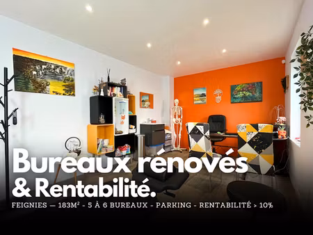 vente locaux professionnels 183 m² à maubeuge (59600)  228 000 €