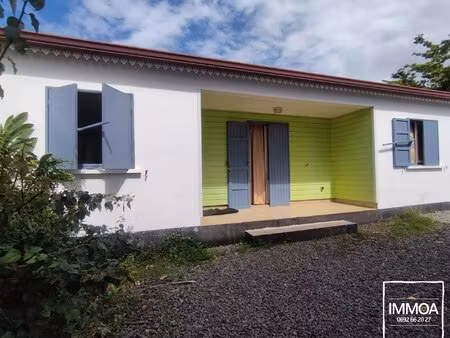 maison de type f4 à vendre saint-anne (97437)