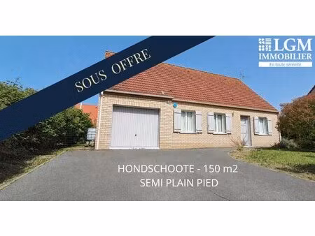 ? maison individuelle semi plain-pied– 150 m² – 5 chambres