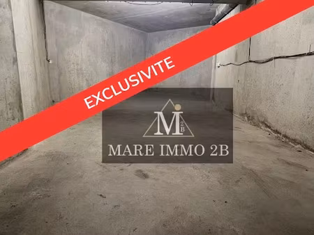 vente parking 30 m² à calvi (20260)  58 000 €