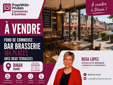vente locaux professionnels 200 m² à dinan (22100)  615 000 €