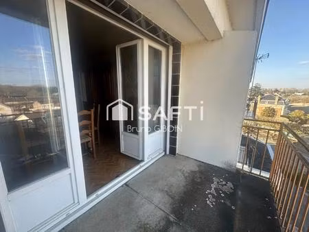 appartement 2 pièces  1 chambre  1 cave