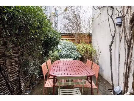 paris 18e - maison eymonaud - 4 chambres et terrasse