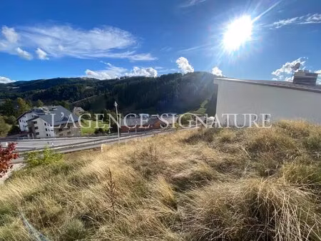 à vendre – terrain constructible 685 m² – valberg