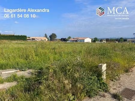 terrain constructible viabilisé à vendre