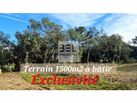 terrain constructible à vendre