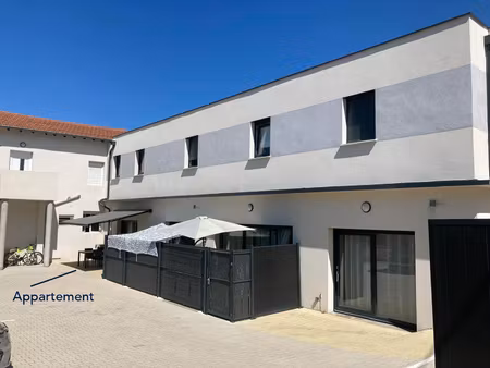 unieux - a vendre - appartement duplex t3 (ancien t4) - 2 te