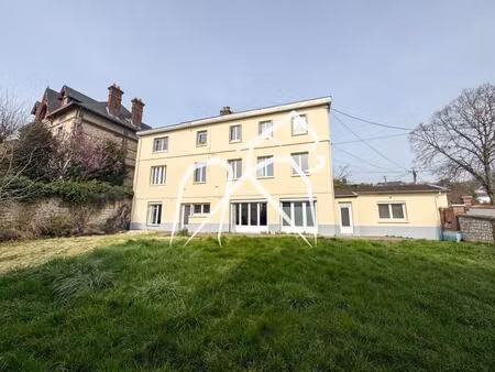 descroizilles : appartement lumineux avec terrasse et terrain constructible  proche centre