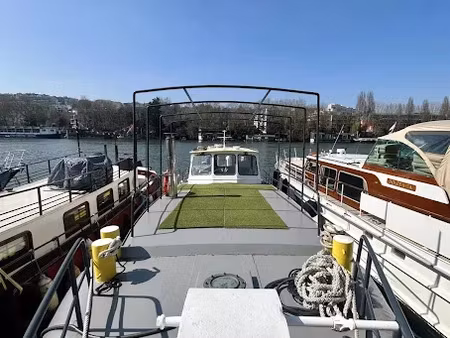 vente péniche 3 pièces 40 m² à paris 16ème (75016)  215 000 €