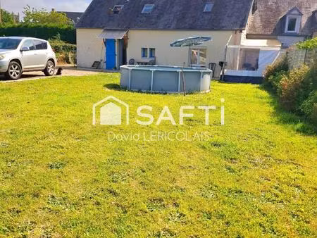 petite maison a rafraichir avec un beau terrain