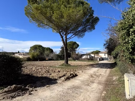 vente terrain à bâtir 565 m²