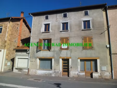 vente maison 9 pièces 115 m² à cours (69470)  69 000 €