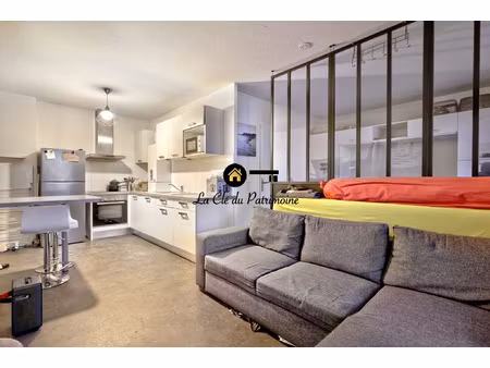 charmant appartement 34 m2 - terrasse - parking sous sol- as