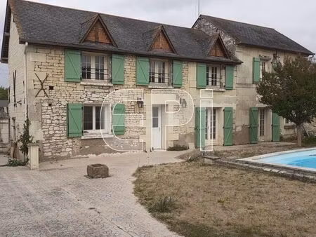 vente maison 6 pièces 137 m² montreuil-bellay (49260)