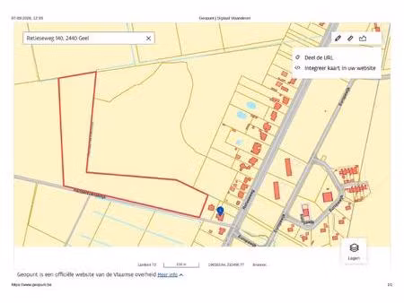 grond te koop in geel