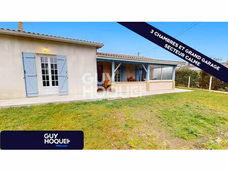 maison 4 pièces à vendre au calme avec grand garage