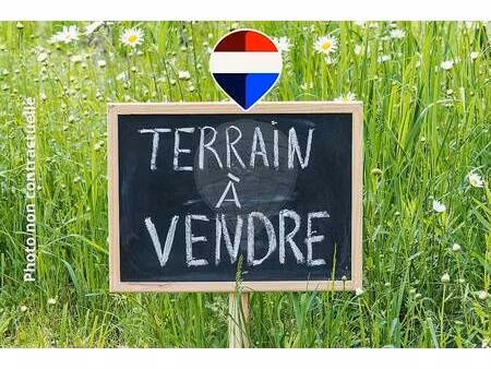 terrain constructible à vendre