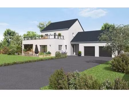 terrain avec maison neuve à vendre