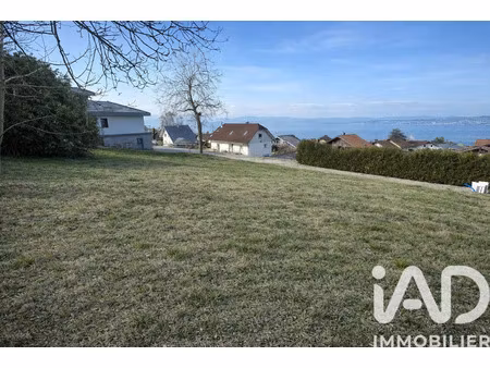 vente terrain 1050 m² neuvecelle (74500)