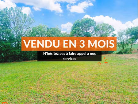 terrain constructible de 1442 m2 à caraman