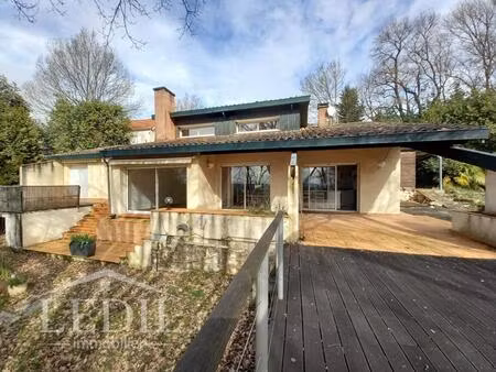 maison d'architecte 170m2 vue sur agen - beau potentiel