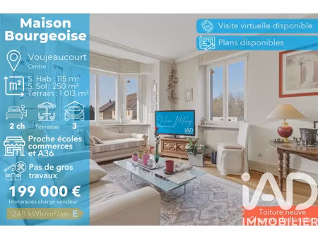 maison à voujeaucourt (25420)