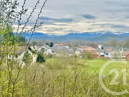 vente terrain à batir 2572 m² à aressy (64320)  99 000 €