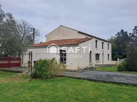 vente maison 5 pièces 147 m² les velluire-sur-vendée (85770)