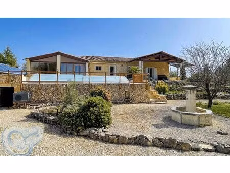 sault (84) maison plain-pied avec vue sur le mont ventoux – 170 m² habitables – parcelle d