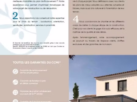 vente maison neuve 5 pièces 119 m² à la brillanne (04700)  268 000 €