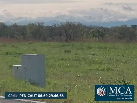 terrain à bâtir à gamarde-les-bains (40380)