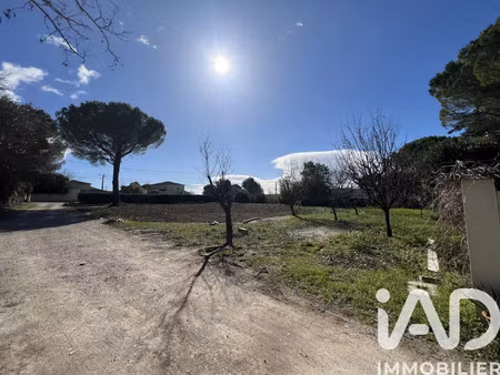vente terrain 445 m² sussargues (34160)