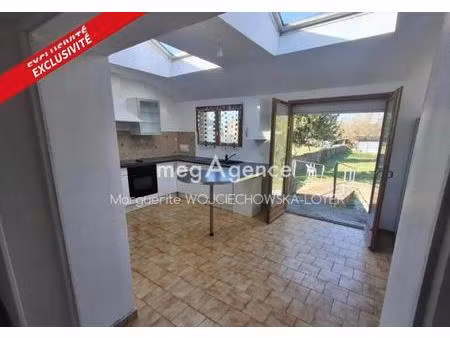 charmante maison de 4 pièces avec jardin exposé sud