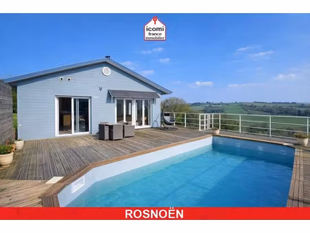 vente maison 6 pièces 200 m² à rosnoën (29590)  477 000 €