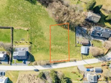 magnifique terrain à bâtir à sainte-ode