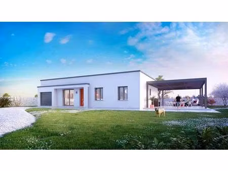 terrain avec maison neuve à vendre