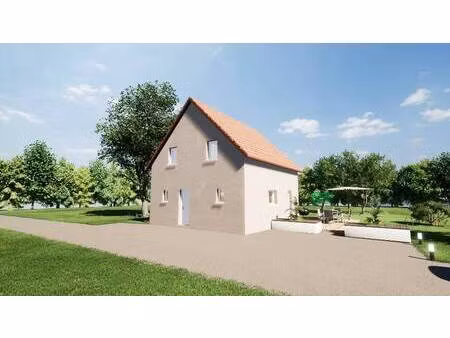 terrain avec maison neuve à vendre