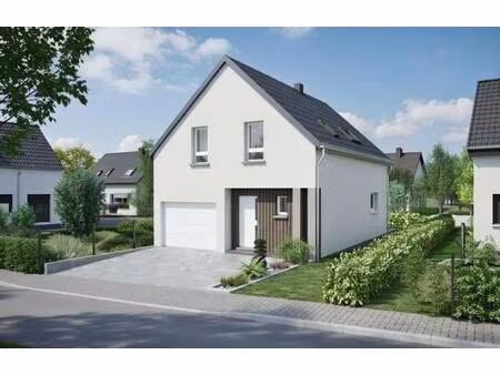 terrain avec maison neuve à vendre