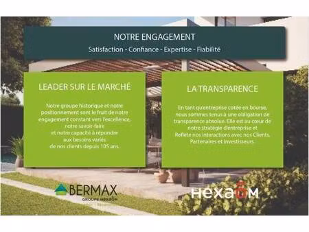 terrain constructible à vendre