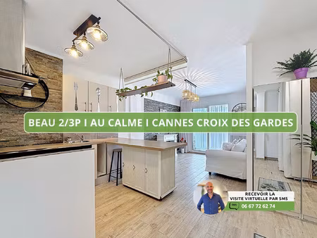 appartement 2/3p à vendre à cannes (06400)