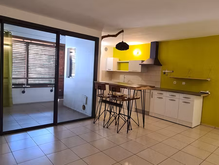 saint-paul la cocoteraie t3 dernier étage avec grande va