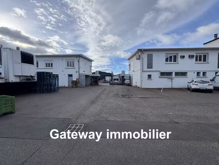 vente entrepôt et bureaux 7300m2 à clermont-ferrand le brez